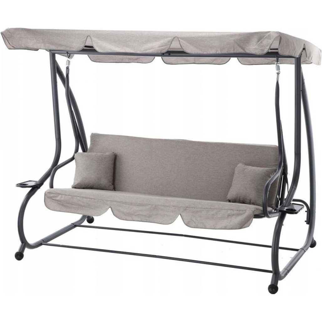 

Садовые качели GardenLine KRE3095 Gray