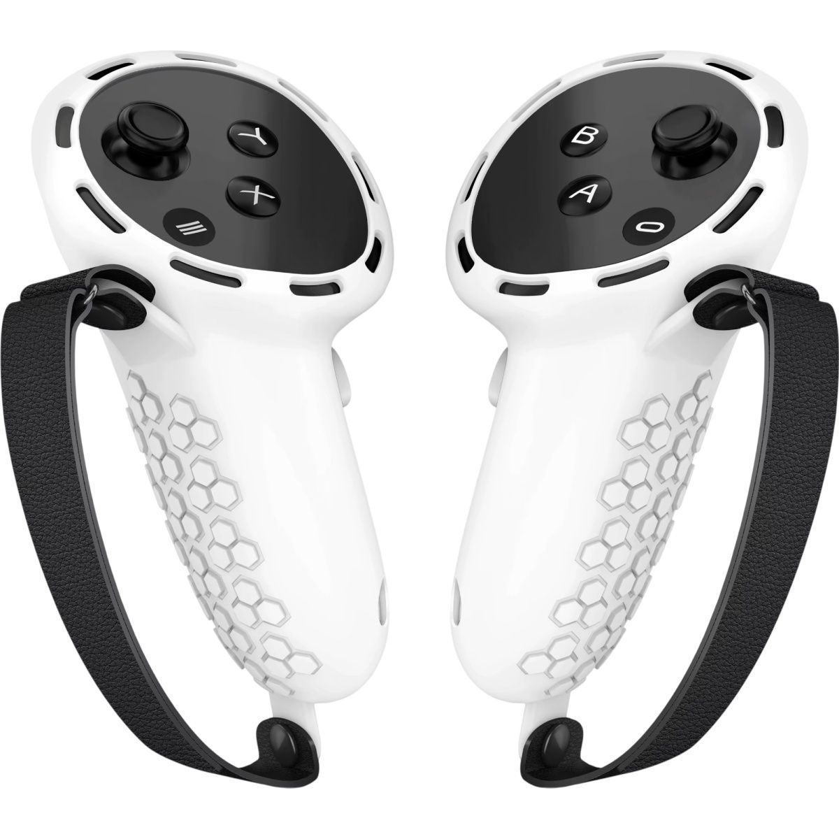 Чохли для контролерів DK Silicone Protective Controller Case для Meta Quest 3/3S White