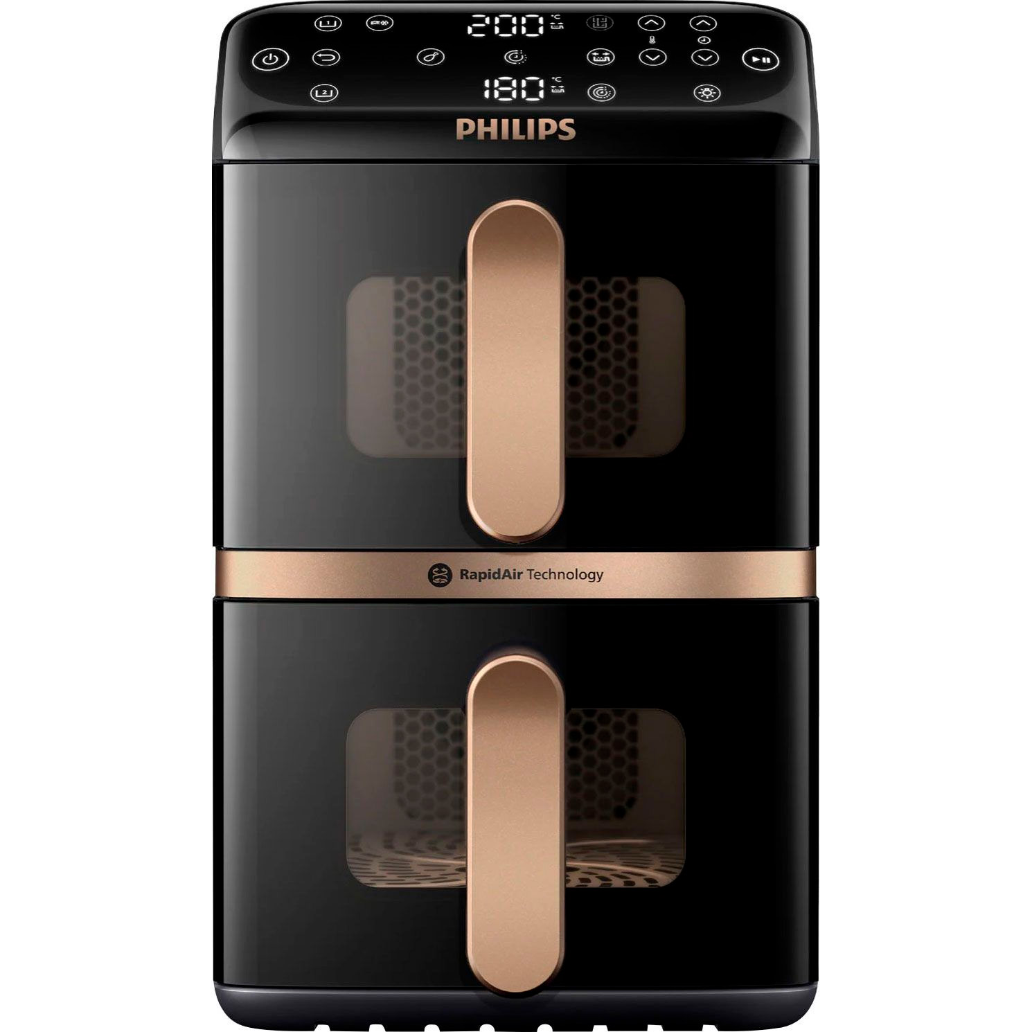 Мультипіч Philips 4000 Series Stacked Dual Basket NA462/70 Уцінка