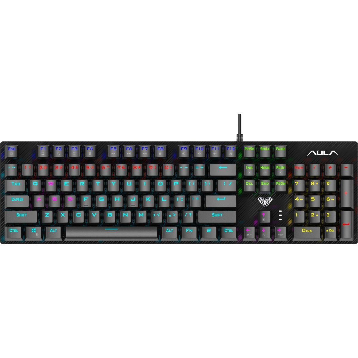 

Клавіатура Aula S2022 KRGD Blue Hot-Swap Black ENG/UA (6948391202235)
