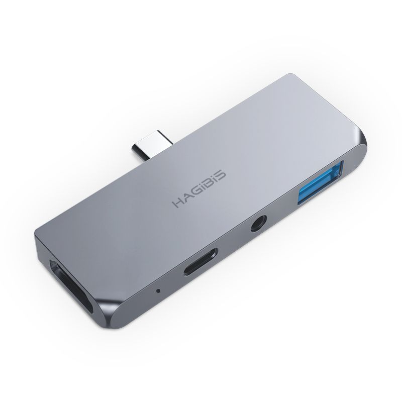 

USB-хаб Xiaomi HAGiBiS USB-C Adapter 4in1 (iPC01) [50932]