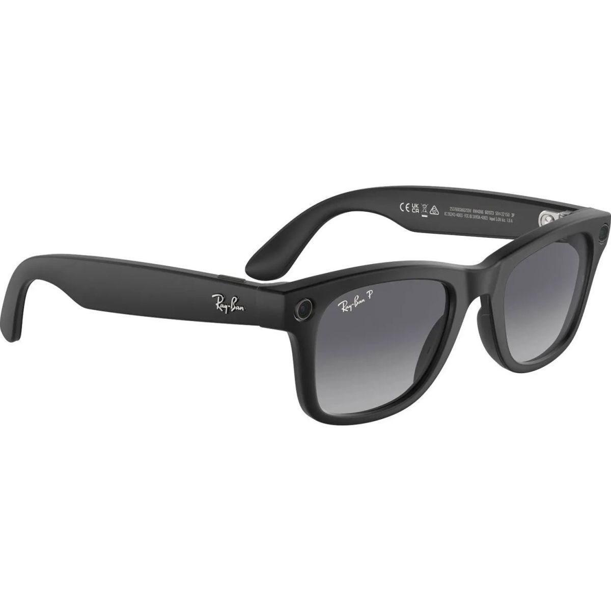Смарт-очки Ray-Ban Meta Wayfarer Matte Black/Graphite