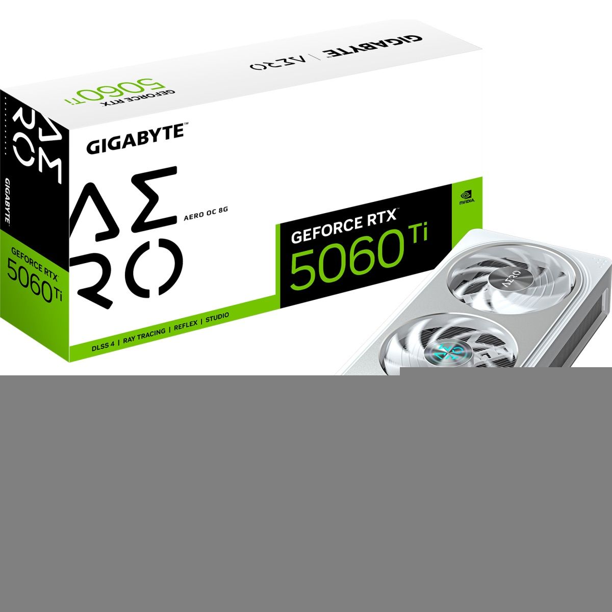 

Відеокарта Gigabyte GeForce RTX 5060 Ti AERO OC 8G (GV-N506TAERO OC-8GD) EU