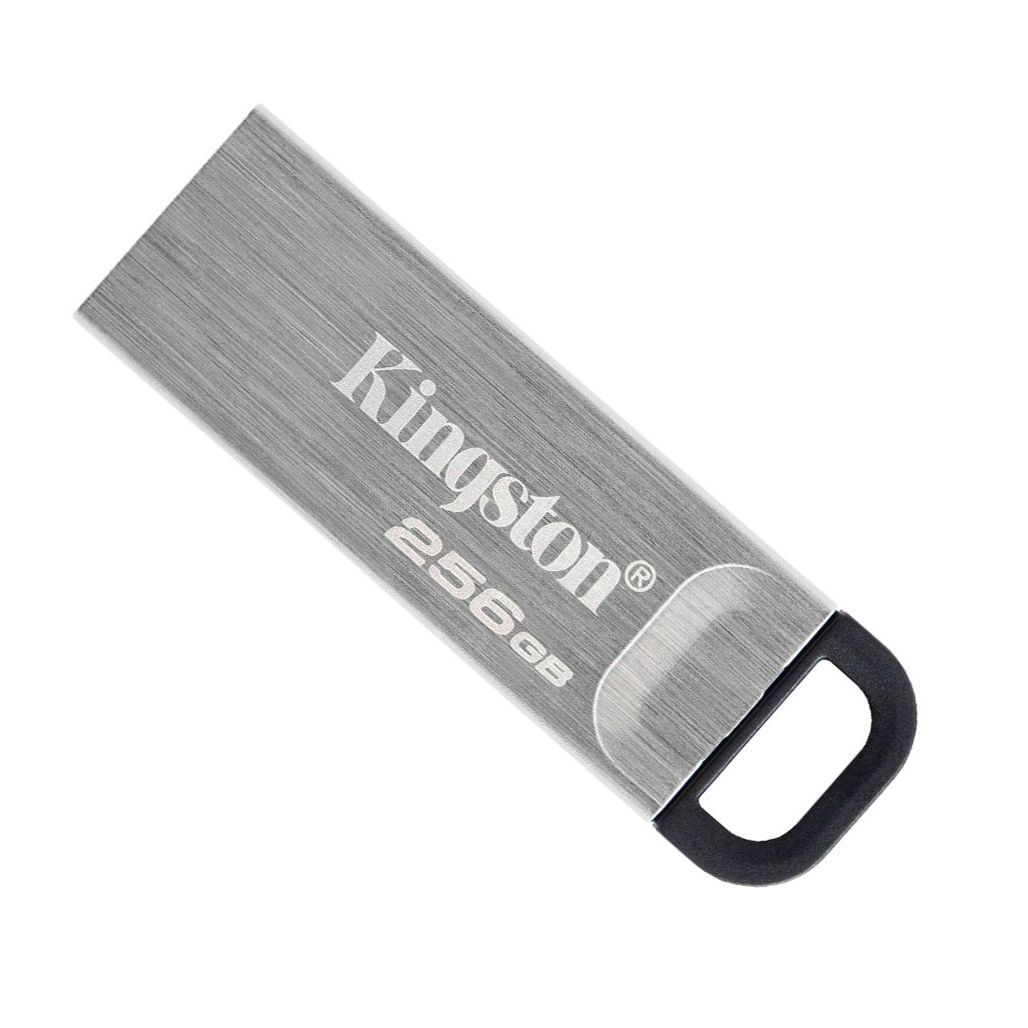

USB флеш-накопитель Kingston DataTraveler Kyson 256GB USB-A 3.2 Gen 1 Silver/Black (DTKN/256GB)
