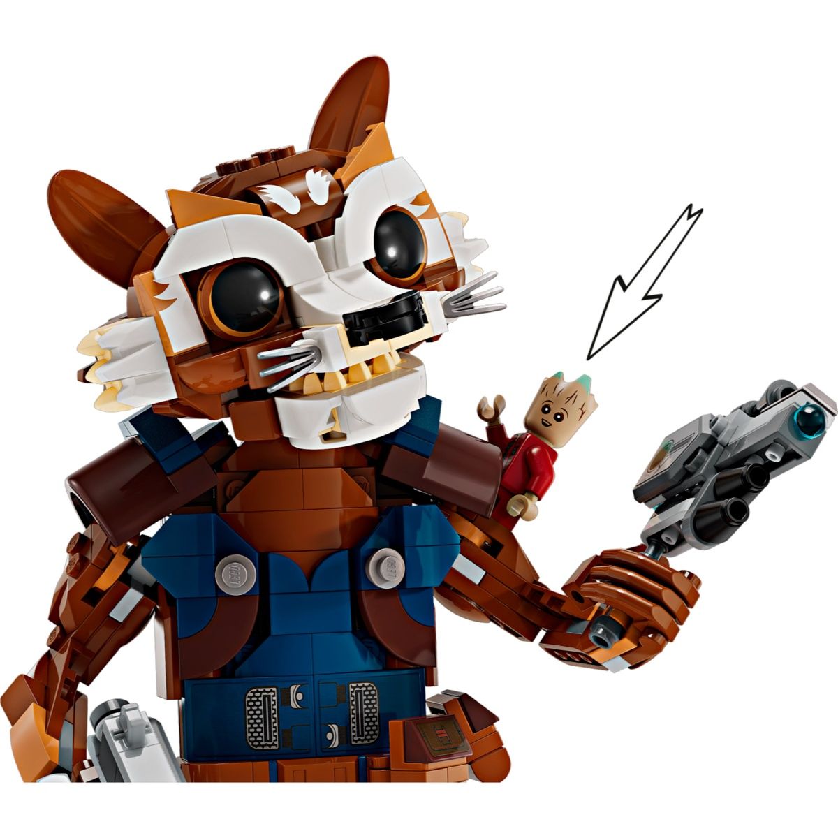 Конструктор LEGO Marvel: Ракета та малюк Ґрут (76282)