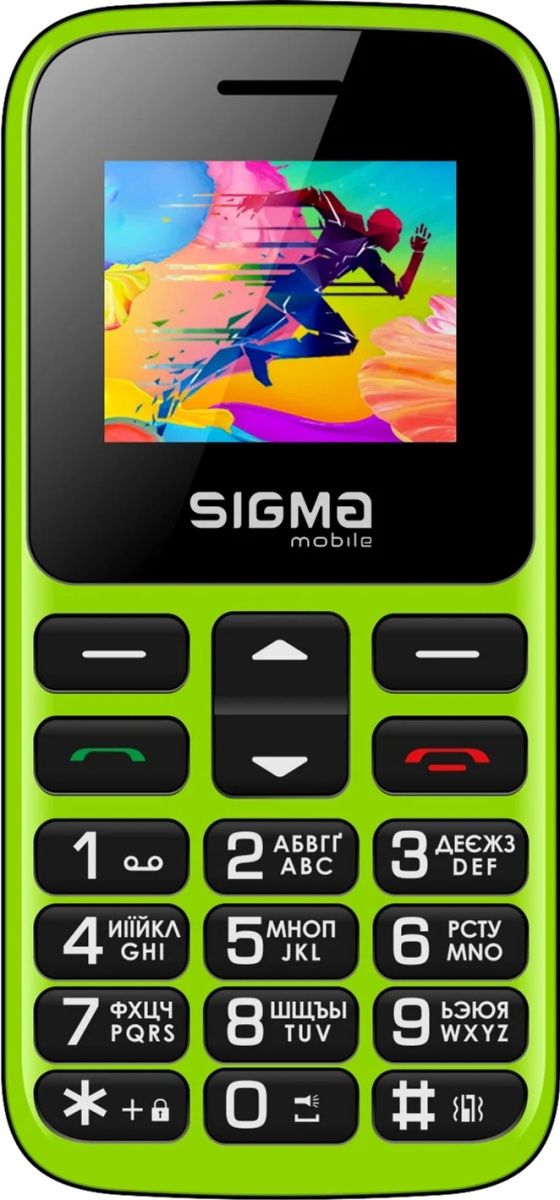 

Мобильный телефон Sigma mobile Comfort 50 HIT2020 (Green) UA-UCRF