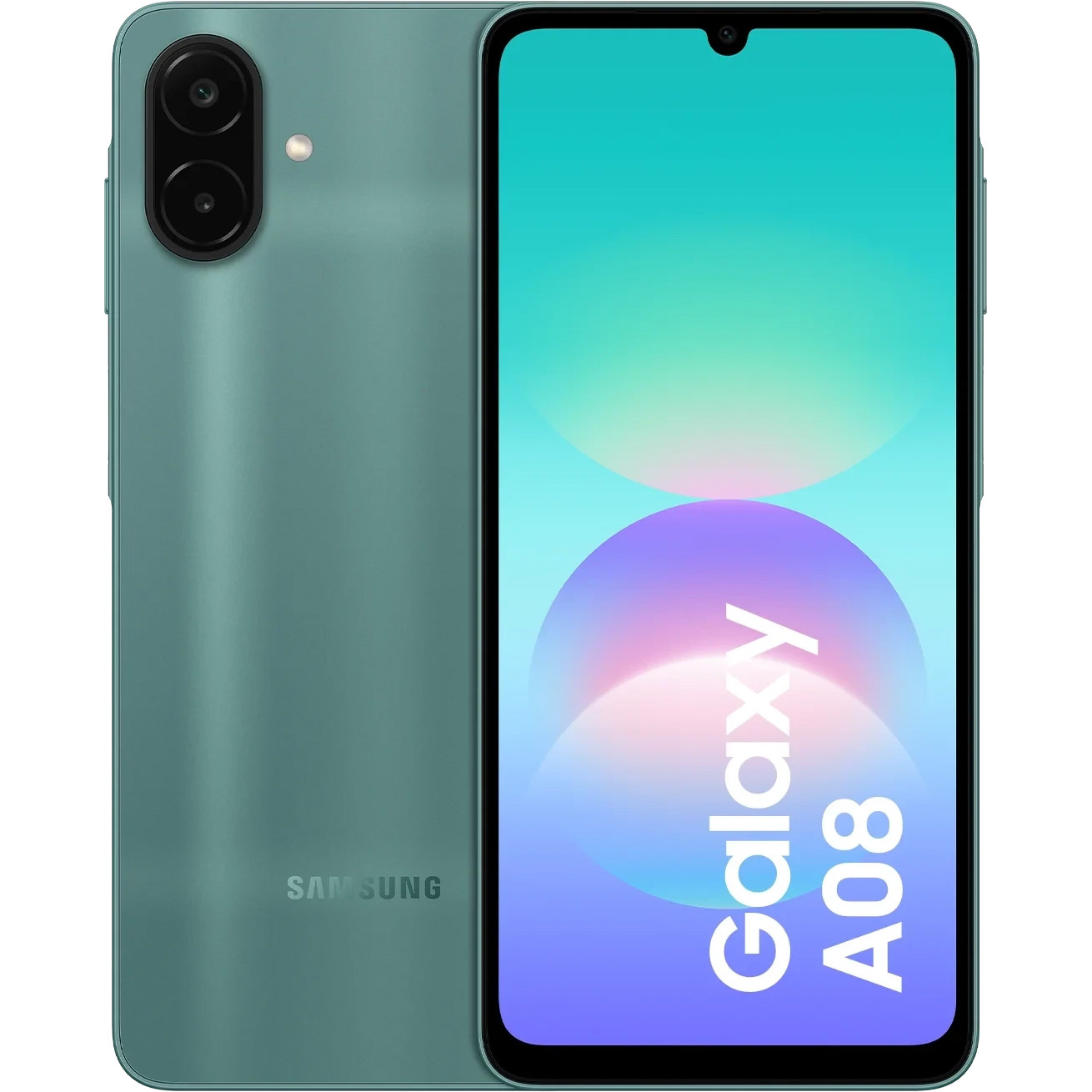 Смартфон Samsung Galaxy A08 4/128GB Green (SM-A085FZGG) UA-UCRF
