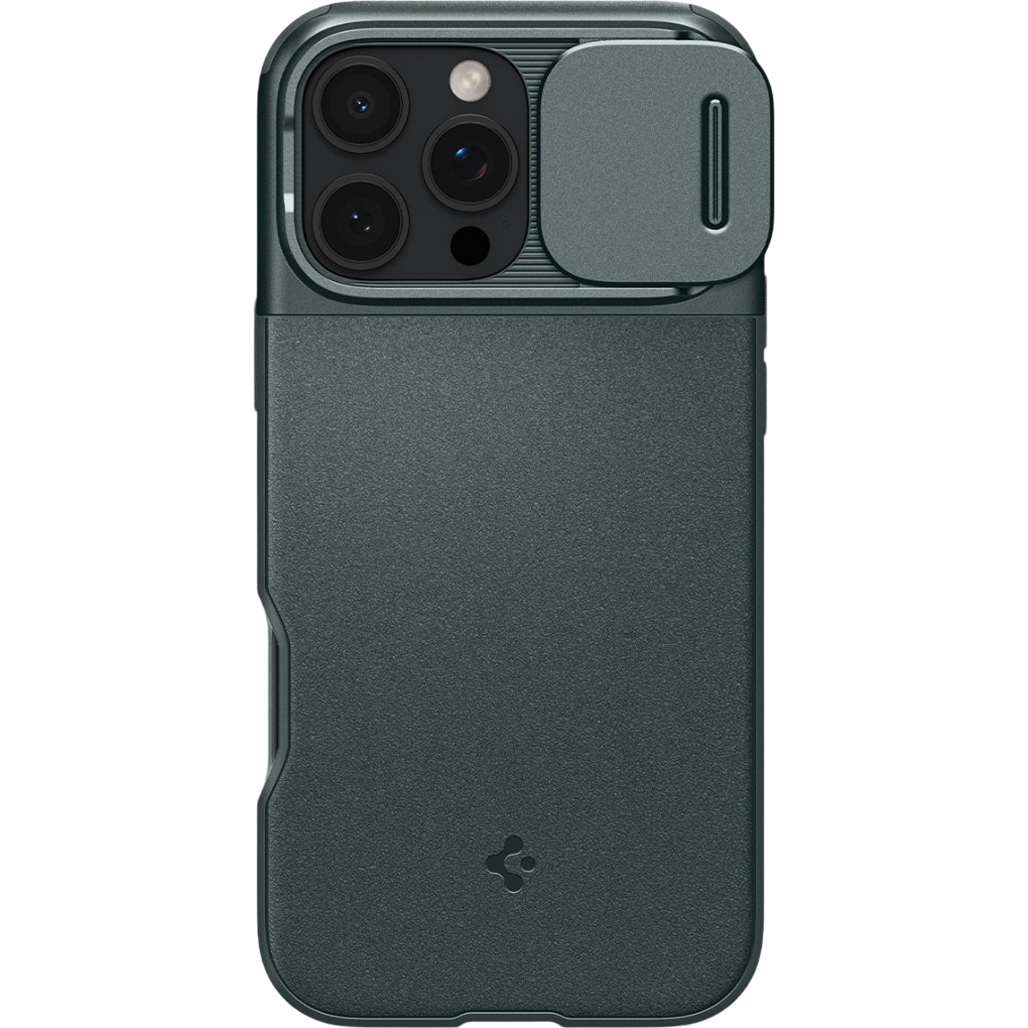 

Чохол Spigen Optik Armor MagFit with MagSafe для iPhone 16 Pro Max Abyss Green (ACS08016)