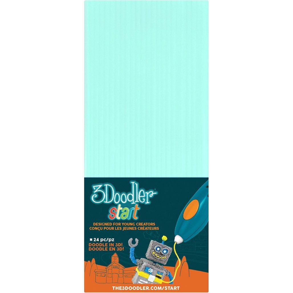 

Набір стрижнів для 3D ручки 3Doodler Start 24 шт М'ятний (3DS-ECO02-MINT-24)