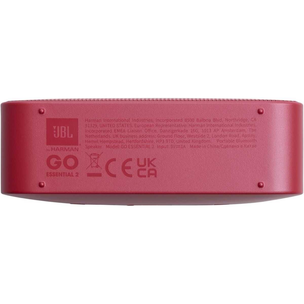 Портативна акустика JBL Go Essential 2 Red (JBLGOES2REDEU)