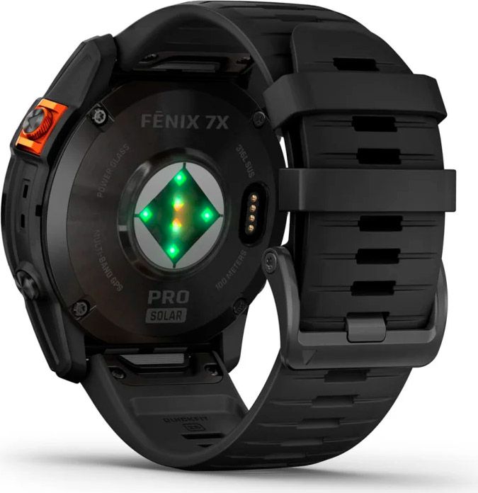 Смарт-часы Garmin Fenix 7X Pro Solar Slate Gray with Black Band (010-02778-00/01) [86522] 
