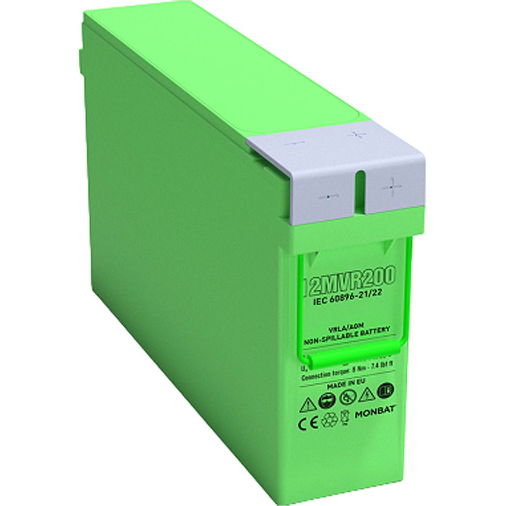 

Аккумулятор Monbat AGM 12V (12V/200Ah/2400Wh) (12MVR200)