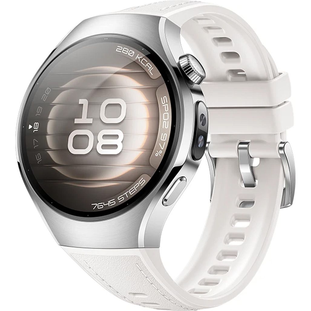 

Смарт-годинник Huawei Watch 5 42 mm Stainless White (55020EWD)