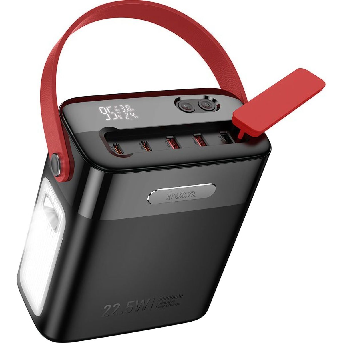 Зовнішній акумулятор Hoco J143 Title 80000mAh 22.5W Black