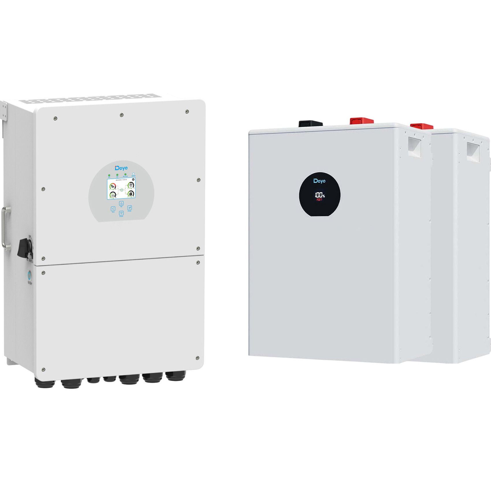 

Система хранения энергии Deye SUN-16K-SG01LP1 16kW + 2 АКБ SE-F12-C 23.6 kWh (51.2V/230Ah/11800Wh)