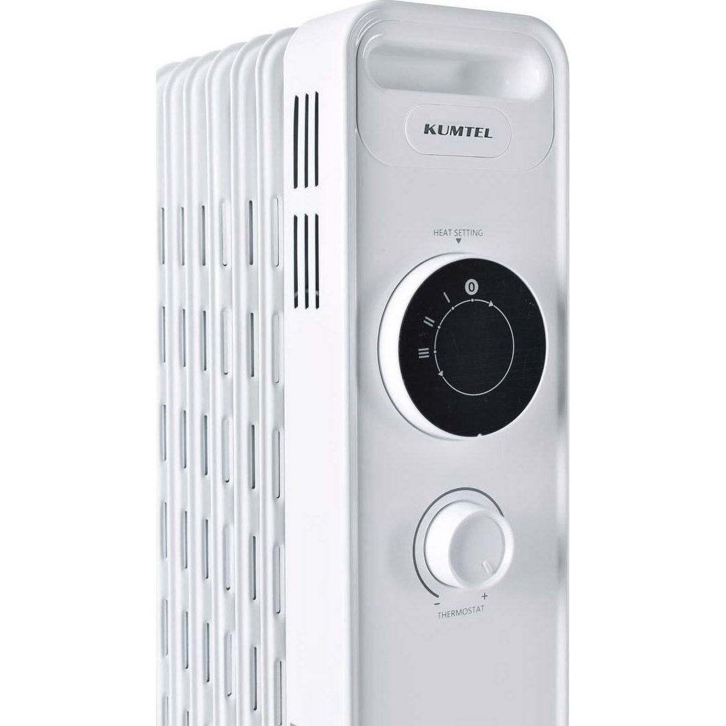 Масляний обігрівач Kumtel KUM-1240S White