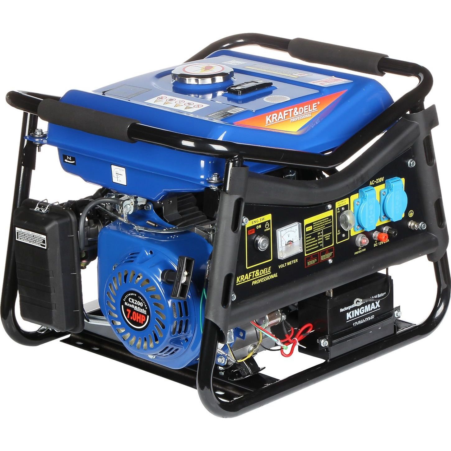 

Генератор бензиновий Kraft&Dele KD143 (DD0007809)