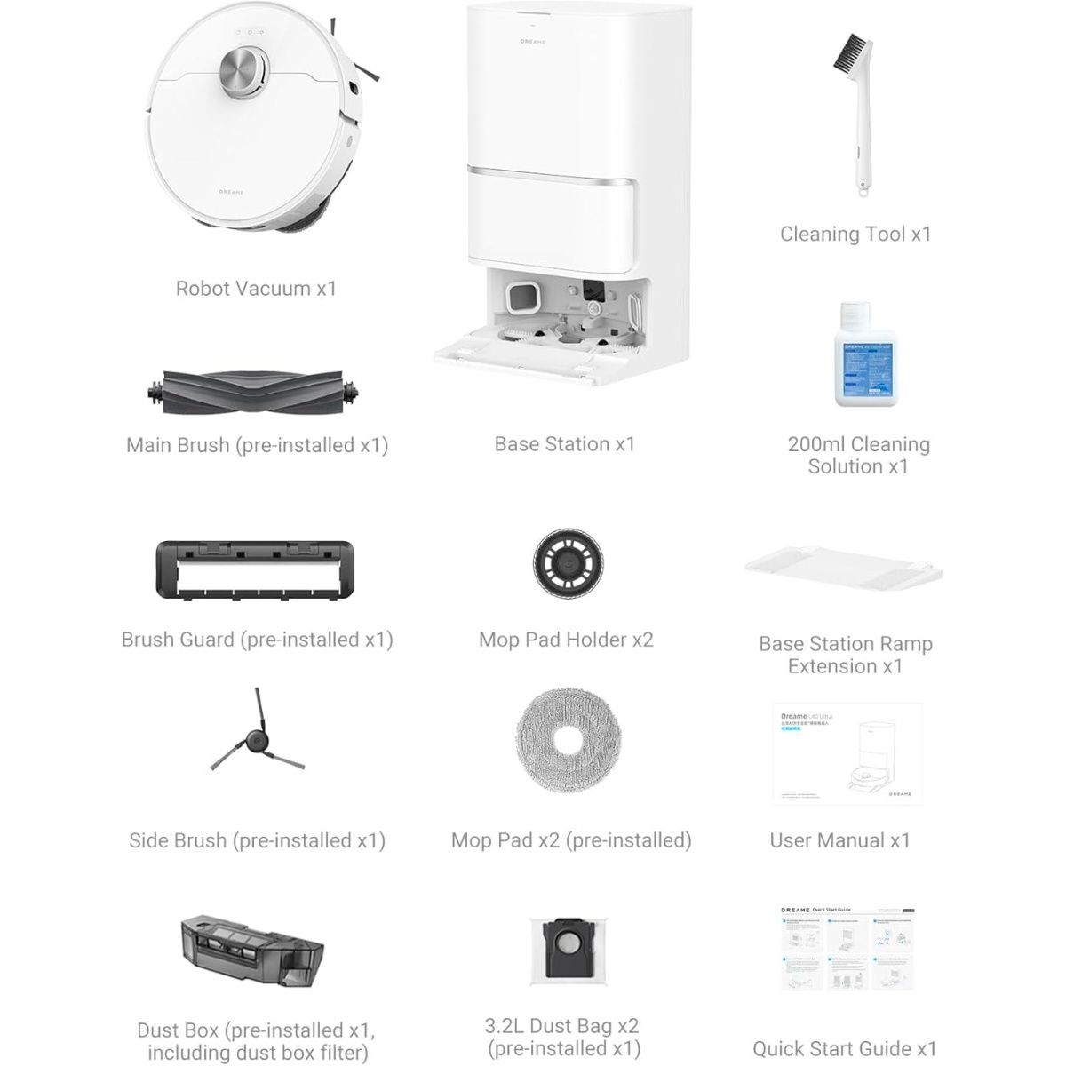 Робот-пилосос Dreame L40 Ultra (RLX53SE)