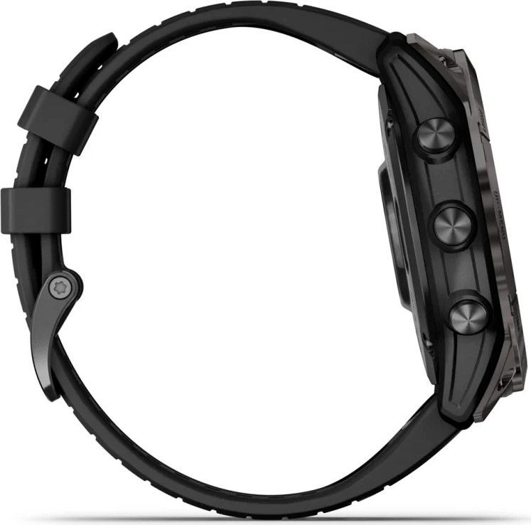 Смарт-часы Garmin Fenix 7X Pro Solar Slate Gray with Black Band (010-02778-00/01) [86522] 