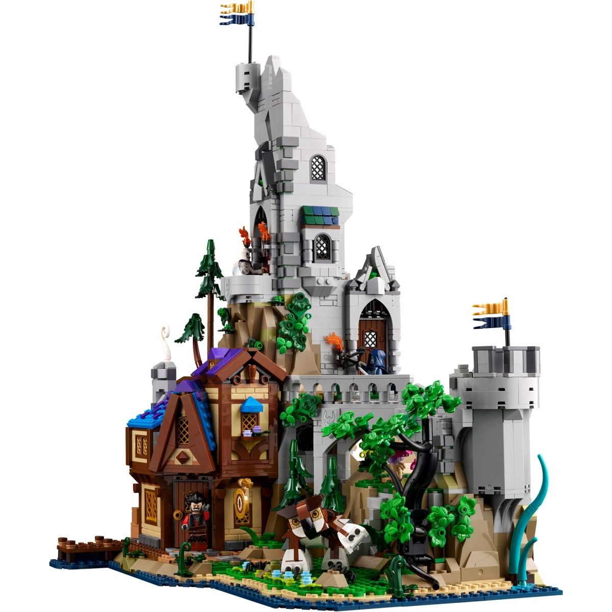 Конструктор LEGO Ideas Dungeons & Dragons: Казка про червоного дракона (21348)
