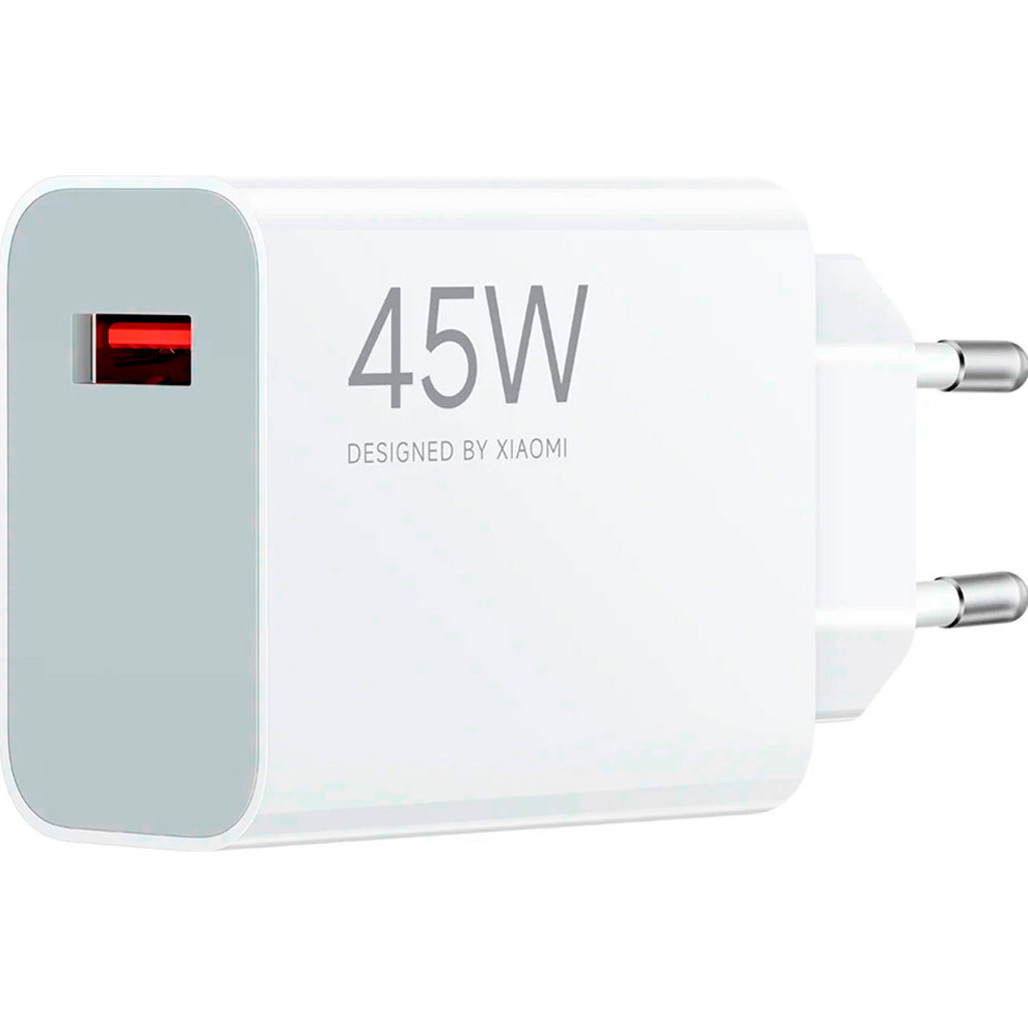 

Мережевий зарядний пристрій Xiaomi Turbo Charging 45W USB-A (BHR07SLEU)