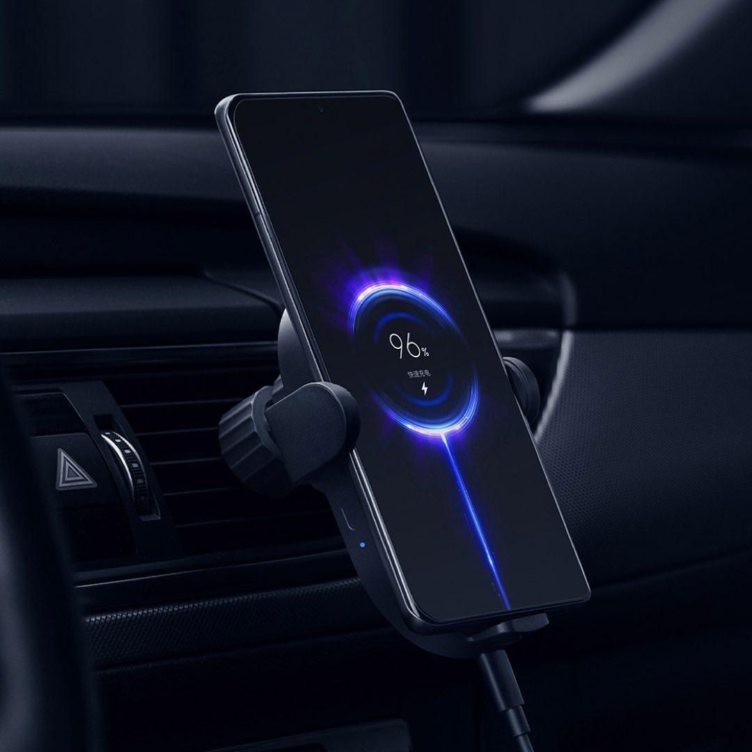 Автотримач із бездротовою зарядкою Xiaomi Mi Wireless Charger Car 30W (W03ZM)