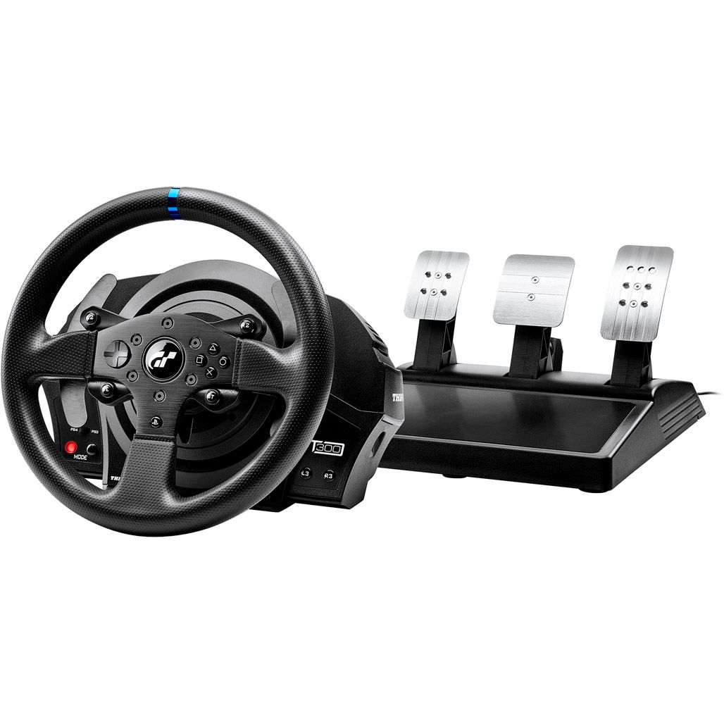 

Ігрове кермо з педалями Thrustmaster для PC/PS5/PS4/PS3 T300 RS GT Edition Official Sony licensed for Gran Turismo (4160681)