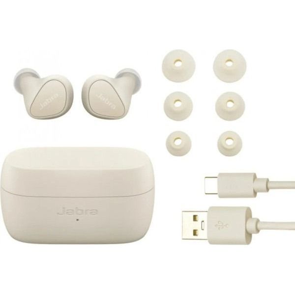Навушники Jabra Elite 4 Light Beige (100-99183002-99)