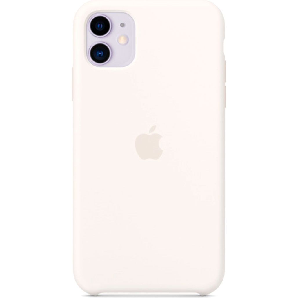 Чехол Silicone Case для Apple iPhone 11 (White) АА