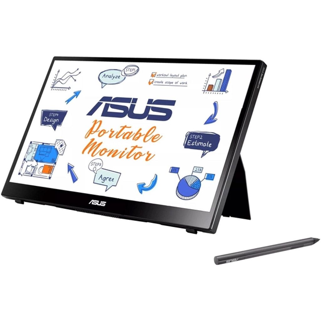 Портативний монітор Asus ZenScreen Ink MB14AHD (90LM063V-B01170)