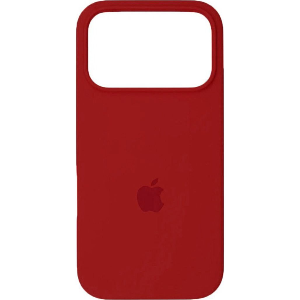 

Чохол Silicone Case для Apple iPhone 17 Pro Berry Red AA