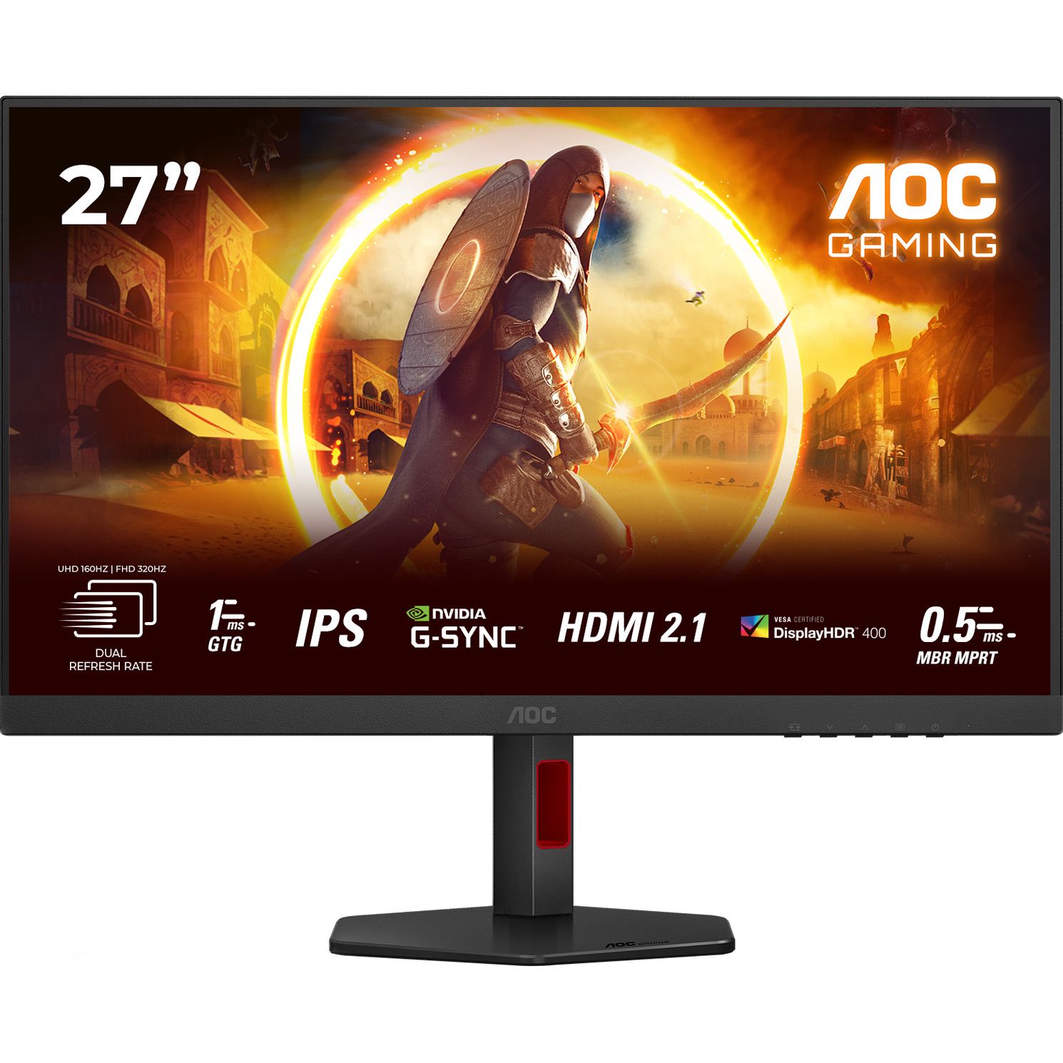 

Монитор AOC 27` U27G4R Dual Frame