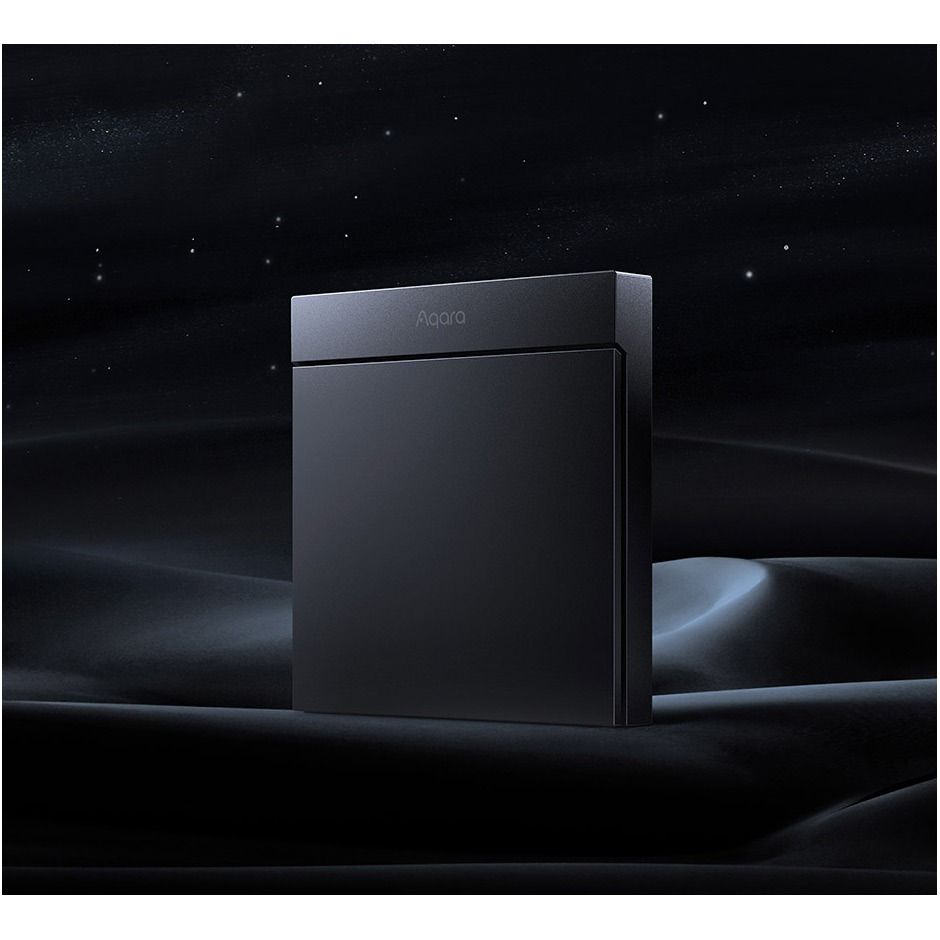 Розумний вимикач Aqara H1M MARS-Tech Dark Grey (WXKG21LM)