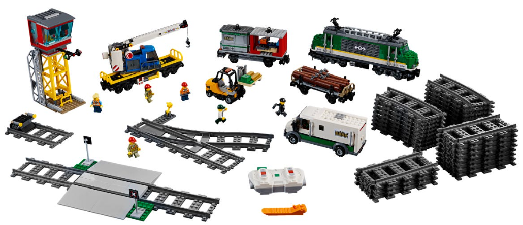 Конструктор LEGO City Вантажний поїзд (60198)