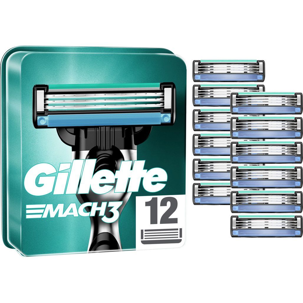 

Змінне лезо Gillette Mach3 12 шт (3014260323240)