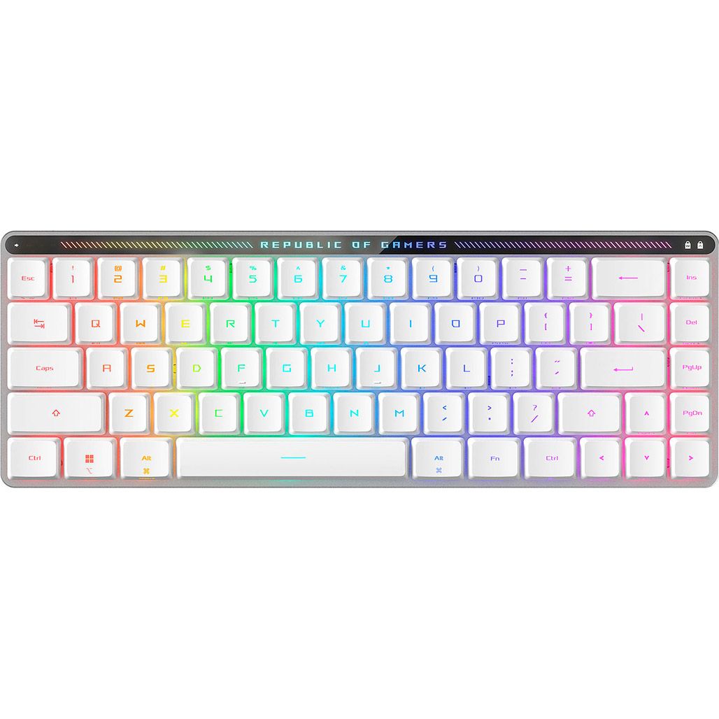 

Клавіатура Asus ROG Falchion RX Low Profile Red Switch White (90MP03EC-BKUA10)