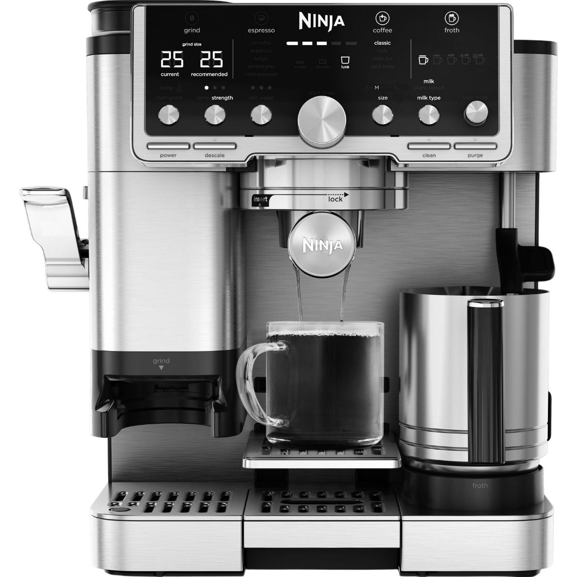 

Кофеварка рожковая Ninja Luxe Cafe Essential ES701EU