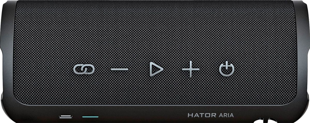 Портативная акустика Hator Aria Phantom Black (HTA-201) [88271] 