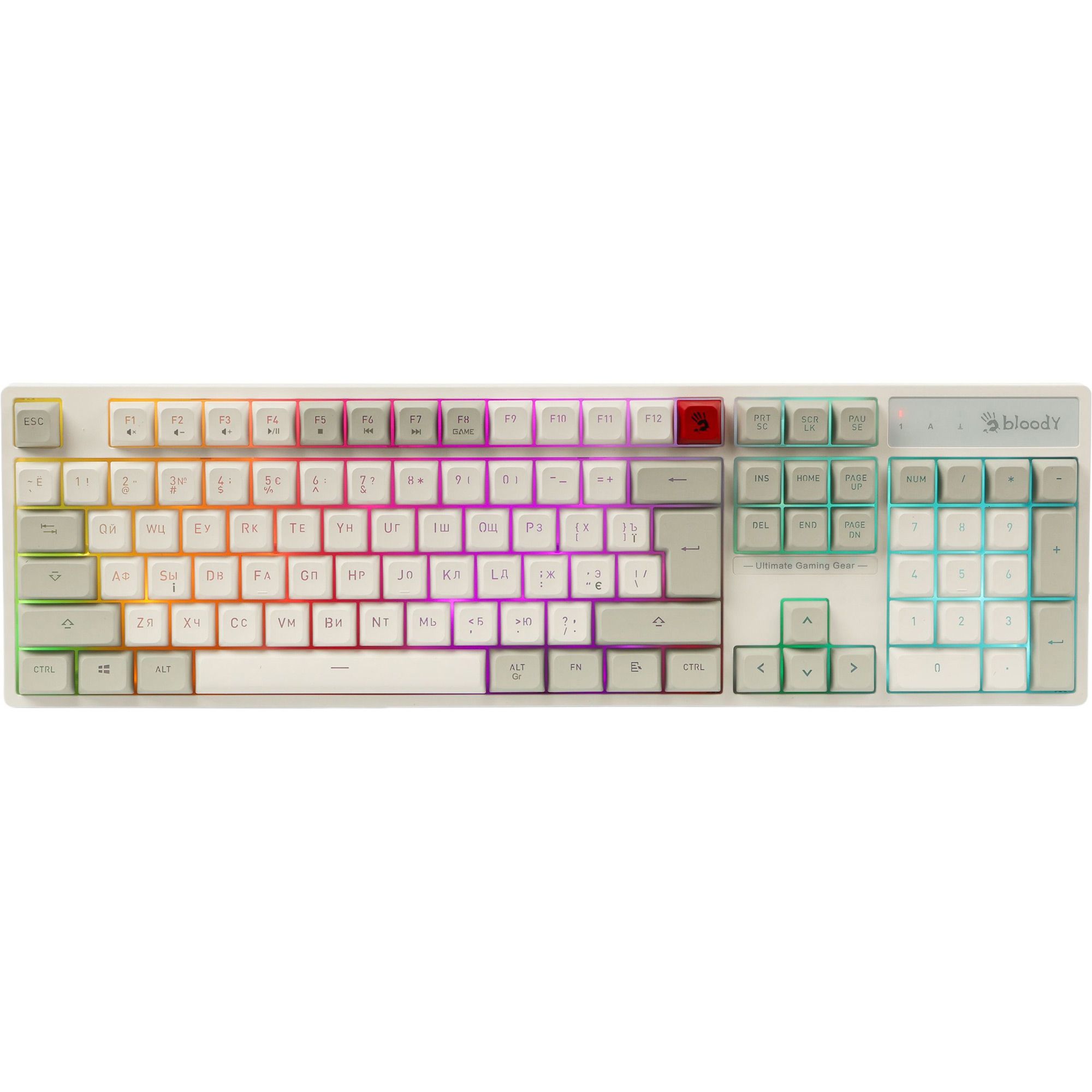 

Клавиатура Bloody B230N White