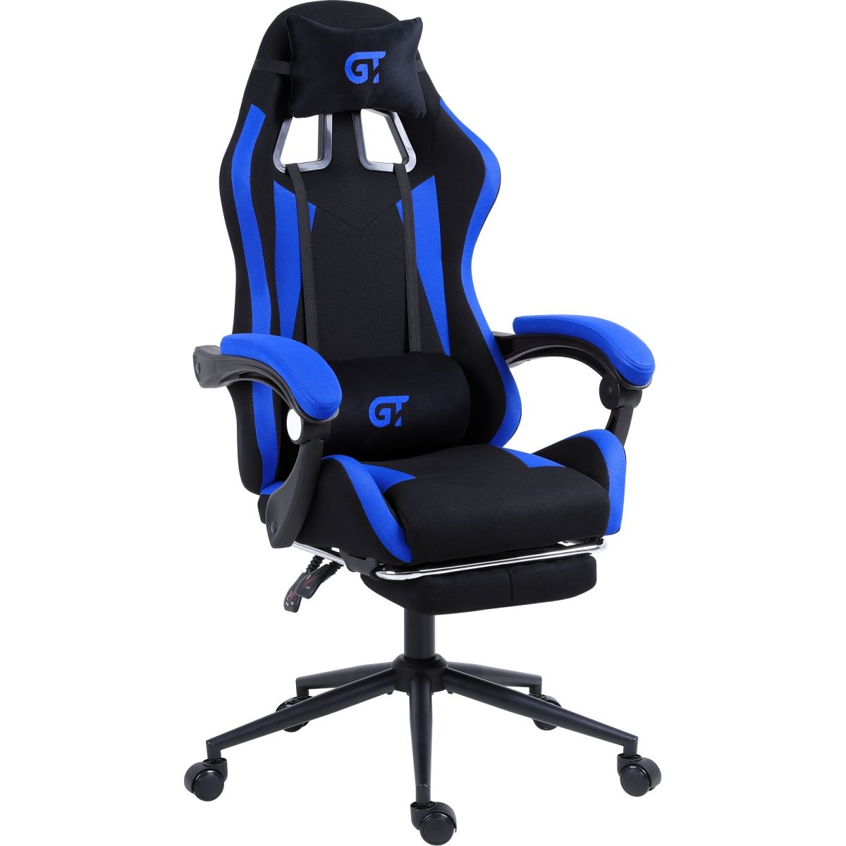 Геймерське крісло GT Racer X-2324 Fabric Black/Blue 