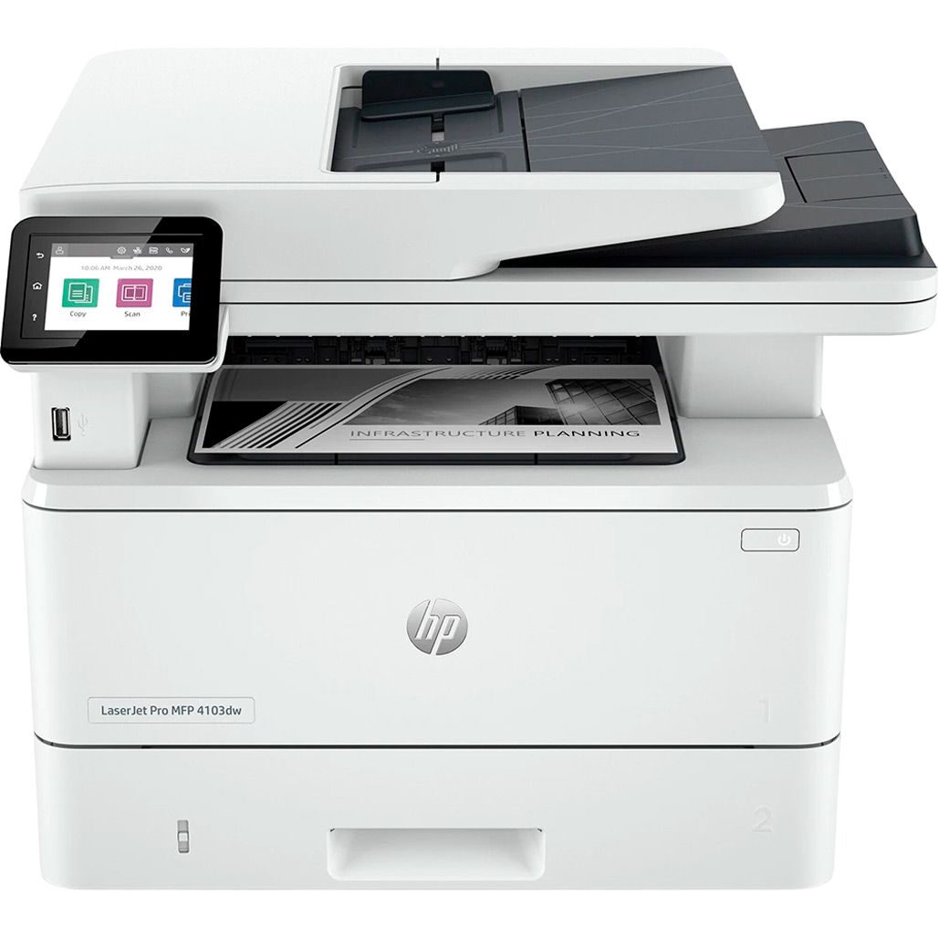

МФУ HP LaserJet Pro 4103dw + Wi-Fi (2Z627A)