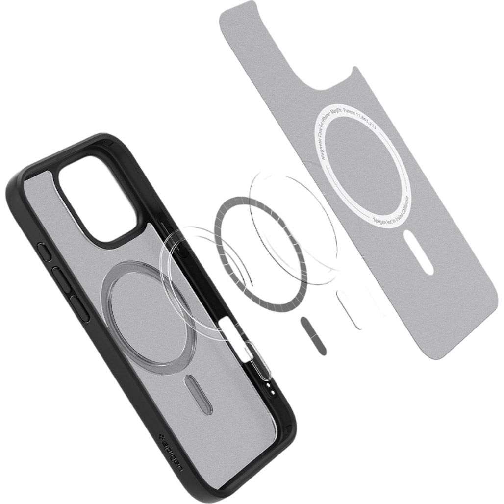 Чохол Spigen Ultra Hybrid with MagSafe для Apple iPhone 16 Pro Max Frost Black (ACS08003)