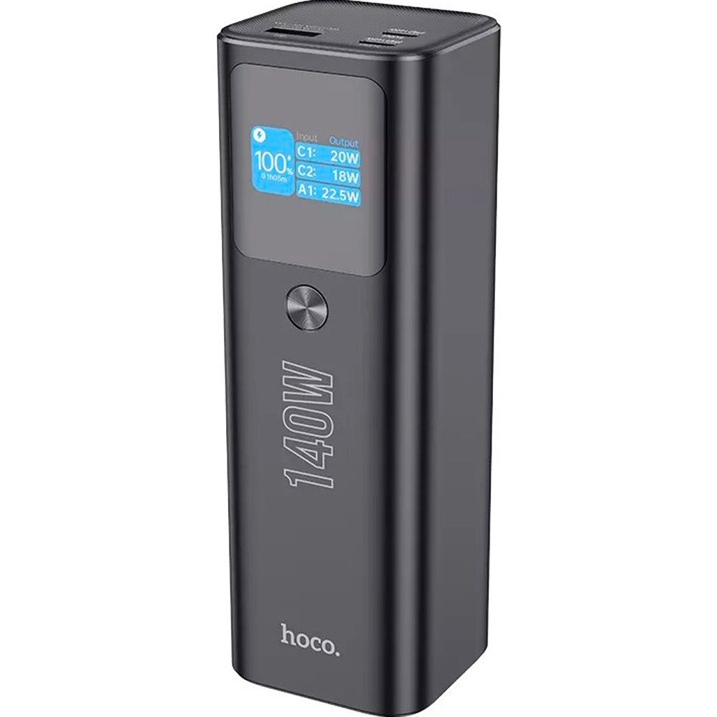 

Зовнішній акумулятор Hoco Q17 25000mAh 140W Black