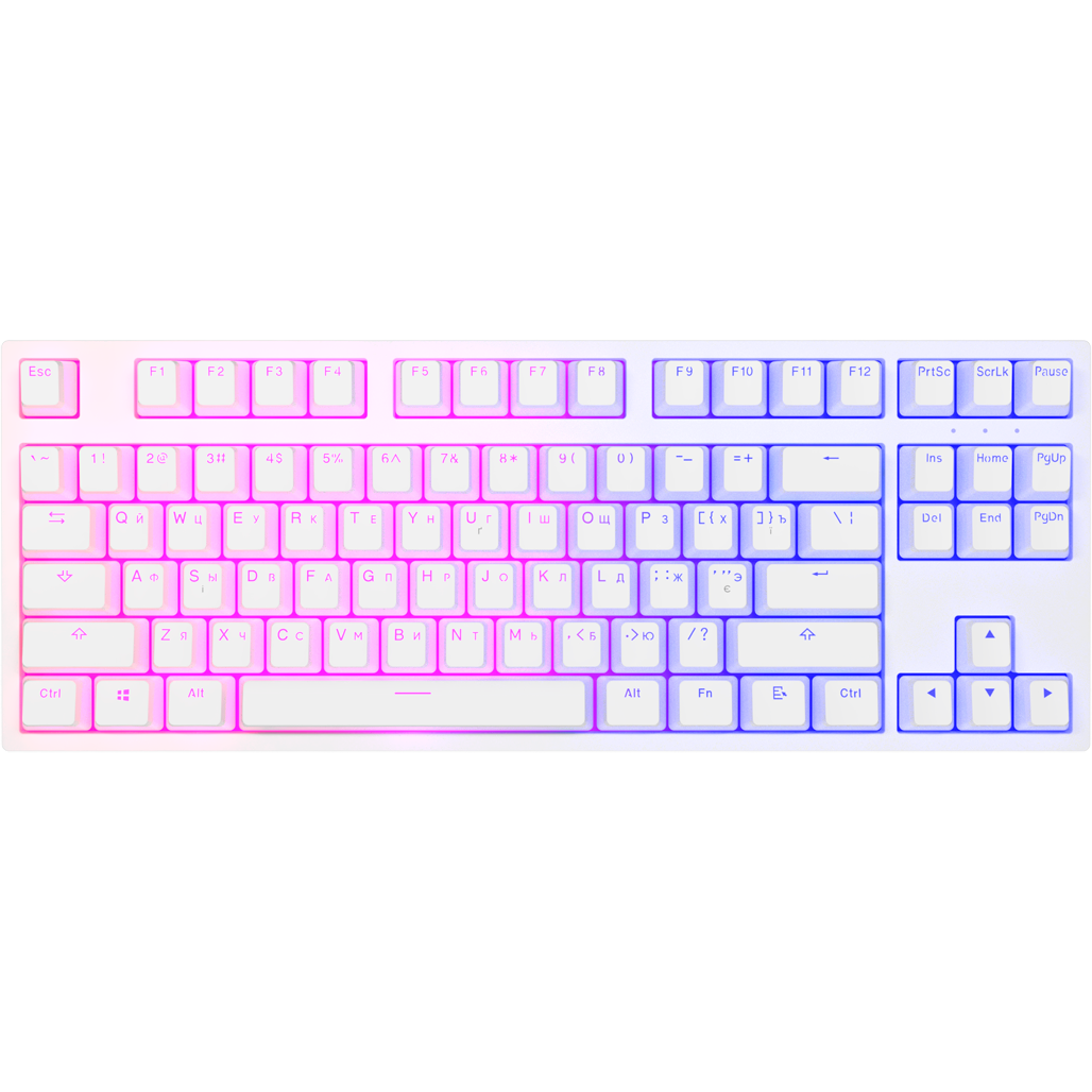 

Клавіатура Dark Project KD87A PBT Mechanical Gateron Cap Teal White (DP-KD-87A-107700-GTC)