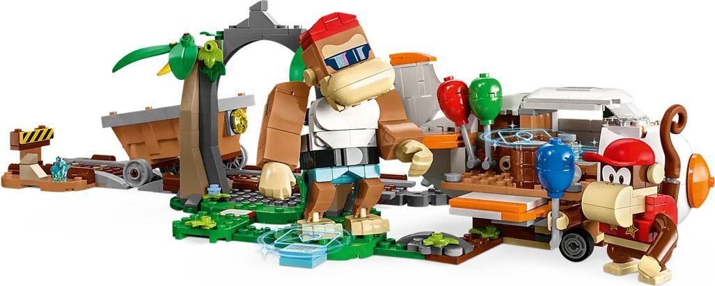 Конструктор LEGO Super Mario Поїздка у вагонетці Дідді Конга. Додатковий набір (71425)