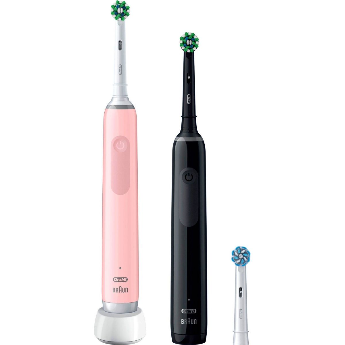 Електрична зубна щітка Oral-B D505 PRO 3 3900 Black + Pink