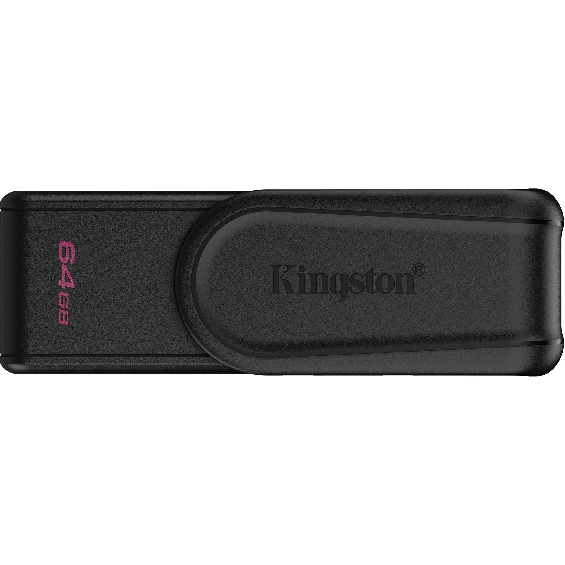 

USB флеш-накопитель Kingston DataTraveler Exodia S 64GB USB-A 3.2 Black (DTXS/64GB)
