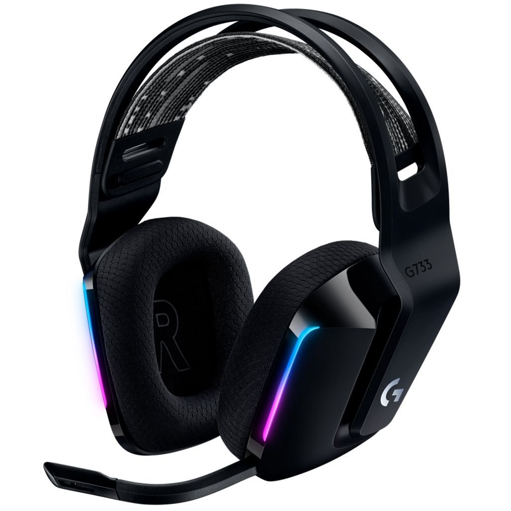 

Игровые наушники Logitech G733 Lightspeed Wireless RGB Black (981-000864)