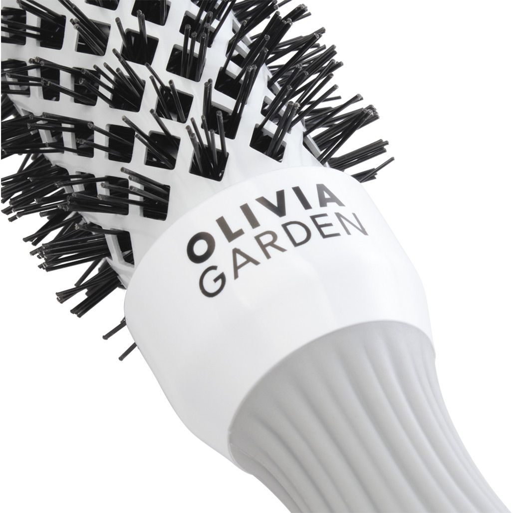 Термобраш Olivia Garden Expert Blowout Shine 25mm White&Grey (OGID2003) фото 3