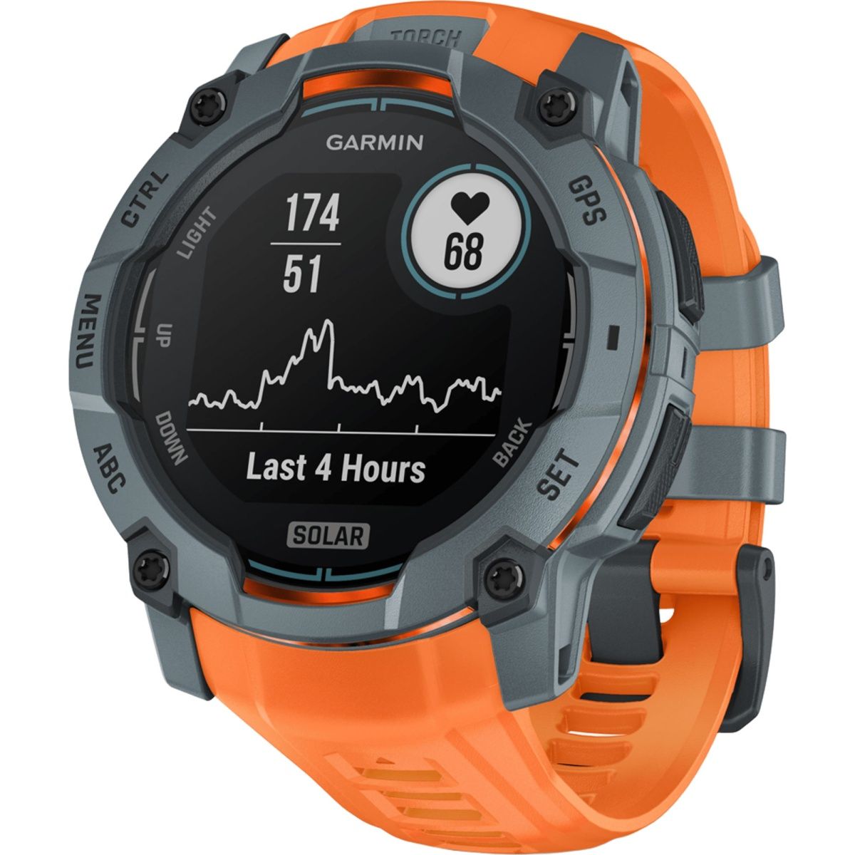 

Смарт-годинник Garmin Instinct 3 Solar 50mm Twilight with Solstice Band (010-02935-01)